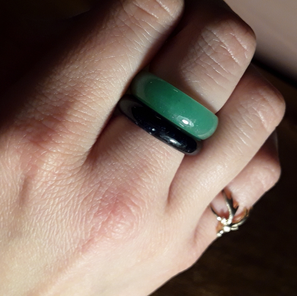 Black Stone Ring